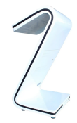 Borne Interactive 21.5'', Tactile PCAP (Blanc)