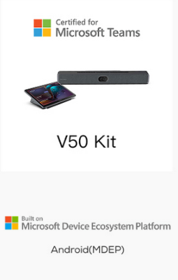 MAXHUB XBAR V50 Kit -MTR  Barre de visioconférence sous Android (MDEP)