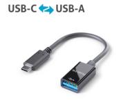 PURELINK IS231 USB-C to USB-A Adapter USB 3.1 BLK 0.10m