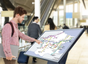 Pupitre Intérieur 49" Tactile