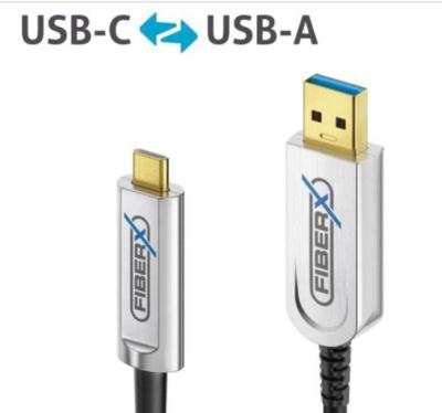 PURELINK FX-I530-005 FiberX-USB 3.1 Gen.2 Fiber Optic câble 5 Mètres 