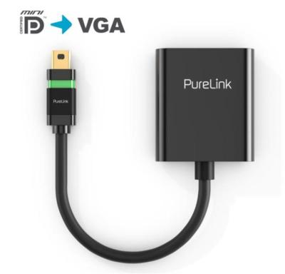 PURELINK ULS250 MiniDP/VGA Adapter - 0,15m