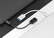 PURELINK IS231 USB-C to USB-A Adapter USB 3.1 BLK 0.10m