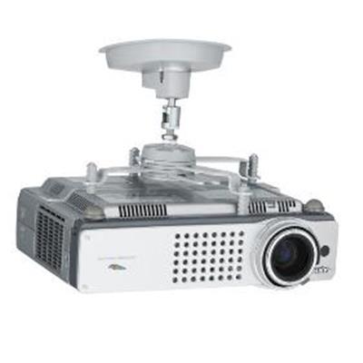 SMS PROJECTOR CL F75 SILVER Support plafond fixe.