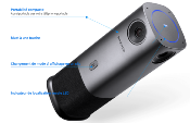 MAXHUB UC M40 Camera 360°C 5MP, détection vocale LED