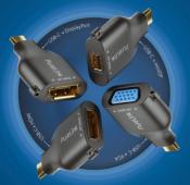 PURELINK IQ-AR300 Anneau d’adaptateurs  4x USB-C - VGA/HDMI/mini DP>USB-C