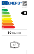 Borne Interactive 43'' Tactile PCAP (Blanc)