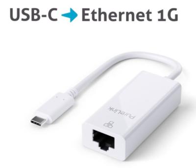 PURELINK IS260 USB-C to Ethernet Adapter - 0.10m