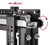 B-TECH BT8310 Support pour mur vidéo Pop-Out