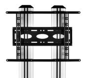 B-TECH BT8583 Grand support de sol à double colonne pour écran plat jusqu'à 70".