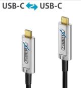 PURELINK FX-I500-015 FiberX-USB 3.1Gen.2 Fiber Optic câble 15 Mètres
